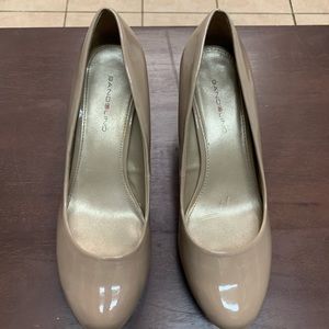 Bandolino Platform Patent Pumps